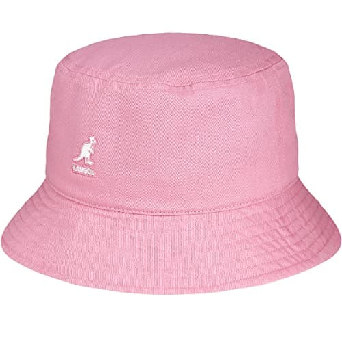 Image of Kangol Women's Washed Bucket Beret, Pink, M