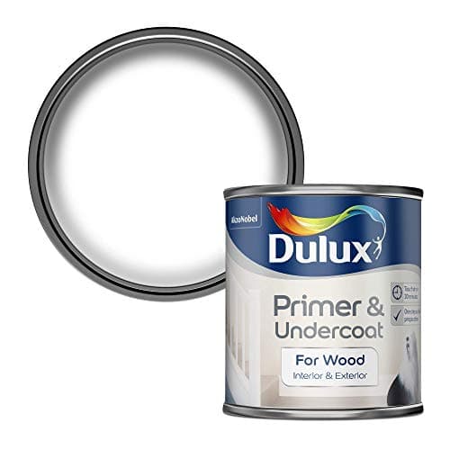 Image of Dulux Primer & Undercoat Paint For Wood - 250Ml