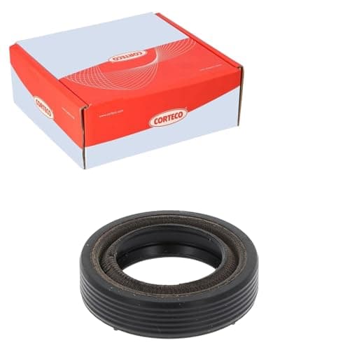 Image of Corteco 01030118B Oil Seal for Manual Gearbox, Black