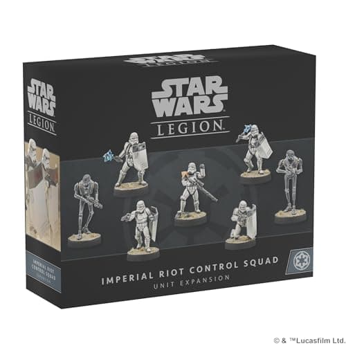 Image of ATOMIC MASS GAMES | Star Wars Legion: Imperial Riot Control Squad UNIT EXPANSION | Miniatures Board Game | Ages 14+ | 1-2 Players | 90+ Minutes Playing Time