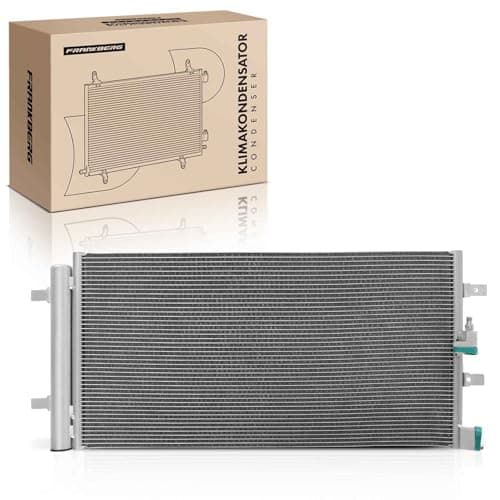 Image of Frankberg AC Condenser Air Conditioning with dryer Compatible with A4 A5 A6 A7 Sportback Q5 Maca.n Replace# 4G0260403Q