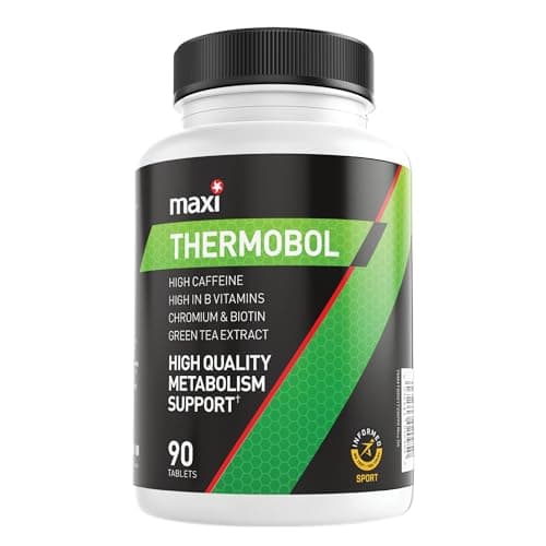 Image of MaxiNutrition – Thermobol - Contains Chromium and Biotin, High in B Vitamins - 100mg Green Tea Extract, 130mg Caffeine per Serving, 90 Tablets