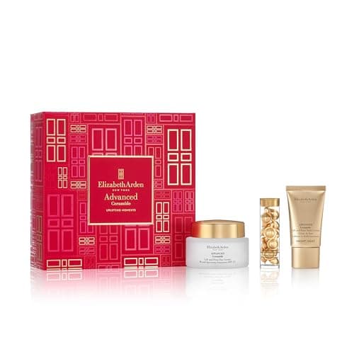 Image of Elizabeth Arden UPLIFTING MOMENTS Advanced Ceramide Lift & Firm 3-Piece Gift Set, anti-aging, firming & lifting skincare, luxury gifting for women