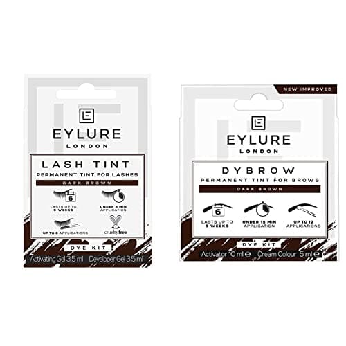 Image of Eylure Dybrow Dark Brown & Eylure Dylash Dark Brown Bundle