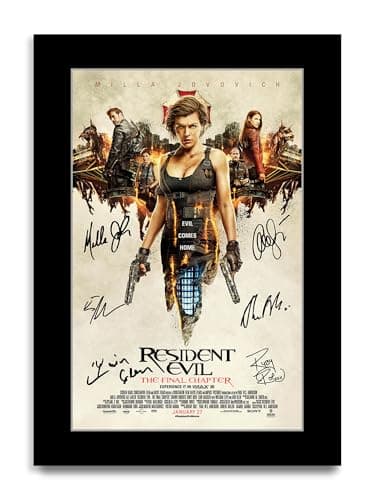Image of HWC Trading Resident Evil : The Final Chapter Gifts Printed Poster Signed Autograph Picture for Movie Memorabilia Fans (ID-003628) - A4 Print Only