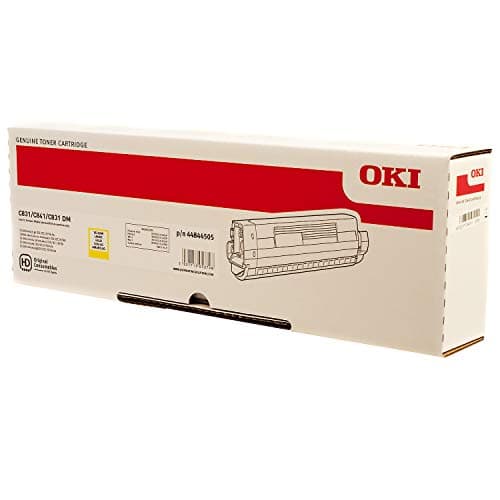 Image of Toner cartridge Original OKI 1x Yellow 44844505/C831 for OKI C 841 DN