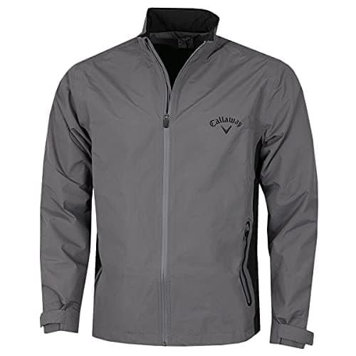 Image of Callaway Golf Mens Waterproof Golf Jacket - Quiet Shade - S