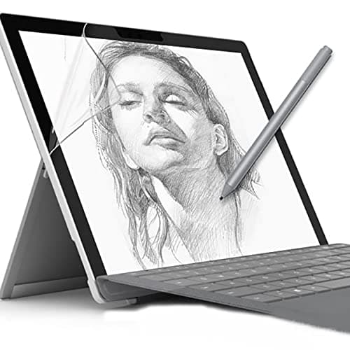 Image of Stejnhge [2 PACK] Paperfeel Screen Protector for Microsoft Surface Go 4/3/2/1 10", Write and Draw Like on Paper, Anti-Glare Matte PET Protective Film