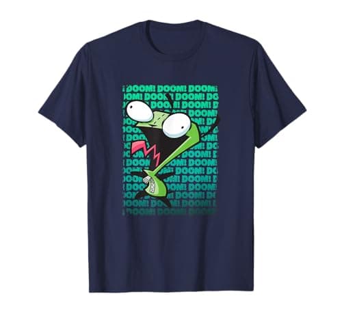 Image of Invader Zim GIR Impending DOOM song T-Shirt
