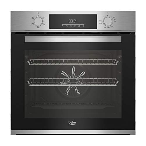 Image of Beko 66L Electric Built-in Single Oven with Steam Cleaning - Stainless Steel
