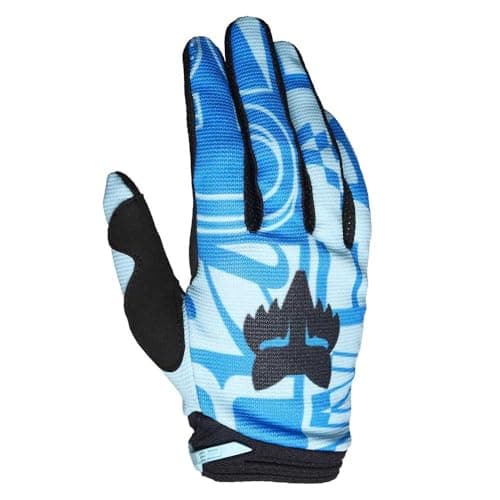 Image of FOX LADY 180 RACE SPEC LIGHT BLUE XL GLOVES