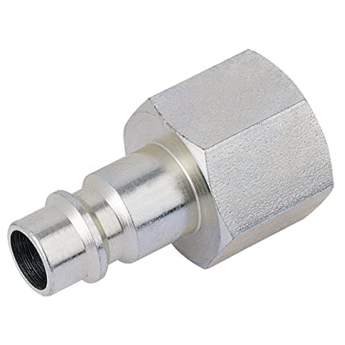 Image of Draper A7107 Bulk BSP Female Nut PCL Euro Coupling Adaptor, Blue, 3/8-Inch