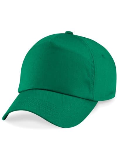 Image of Beechfield Original 5 Panel Cap Colour=Kelly Green Size=O/S