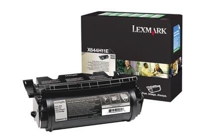 Image of Lexmark High Yield Return Program Print Cartridge for X644e/X646e - laser toner & cartridges (Black, Laser)