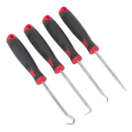 Image of Sealey AK5214 Miniature Hook and Pick Set 4 Piece