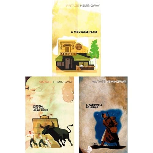 Image of Ernest Hemingway Collection: A Moveable Feast, Fiesta: The Sun Also Rises & A Farewell to Arms - Vintage Classics on Paris, Spain & The Great War (3-Book Set)
