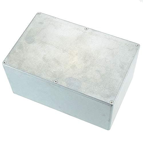 Image of Hammond 1550H Natural Diecast Aluminium Enclosure 222 x 146 x 105mm