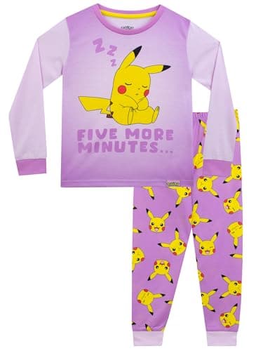 Image of Pokémon Girls Pyjamas | Pikachu Pyjamas | Pikachu PJs For Girls | Pink 8-9 Years