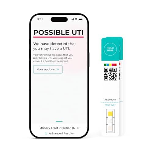 Image of TestCard | The ONLY At Home Digital UTI Test Kit with Access to Treatment | 2 Tests | Low Cost Self-Check Urinary Tract Infection Test | Instant Medical Grade Test Results | Simple Instructions