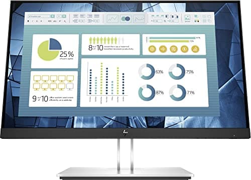 Image of HP E-Series E22 G4 54.6 cm [21.5] 1920 x 1080 pixels Full HD LCD Black, Silve