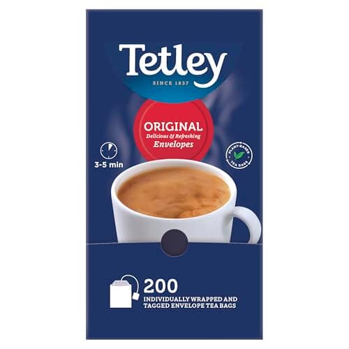 Image of Tetley Envelope Teabags (Pack of 200)