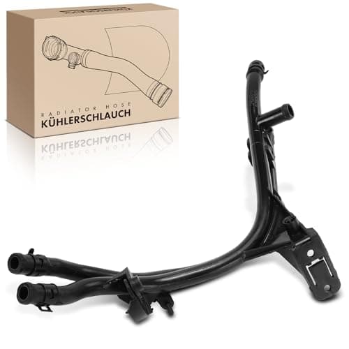 Image of Frankberg Radiator Hose Coolant Petrol Compatible with Golf VI 5K1 Golf V 1K1 P.a.s.s.a.t Variant 365 3C5 T.i.g.u.a.n 5N Golf VI Variant AJ5 Replace# 1K0121070BD