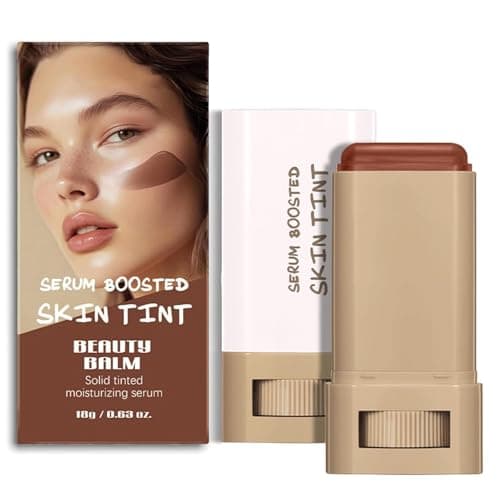 Image of Beauty Balm Serum Boosted Skin Tint – Hydrating Tinted Moisturizer Foundation Stick, Portabl Moisturizing Contour Stick for Face Makeup (# 02)