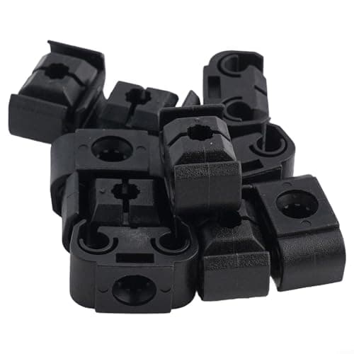 Image of Plastic Brake Line Clip Set Includes 10 Pcs for Securely Mounting For 5mm Brake Pipes in Various Locations on Your Vehicle (20PCS)