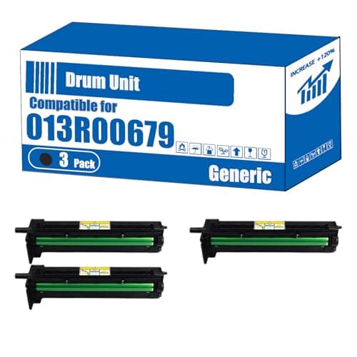 Image of Compatible for Xerox 013R00679 Drum Unit B1022 B1025 Printers, High Yield 80000 Pages, Accurate Imaging Rich Colors (3 Pack Black)