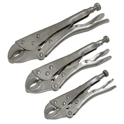 Image of Sealey S0463 Locking Pliers Set, 3 Pieces