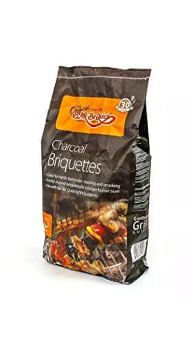 Image of 1 X Bar-Be-Quick 4.5kg Charcoal Briquettes- Long burning quality briquettes for a hotter burn.