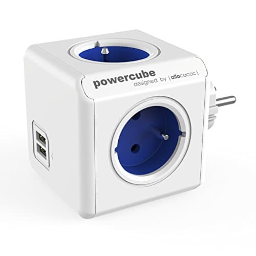 Image of Allocacoc DEORPC – PowerCube, Green, 1202GN/DEOUPC