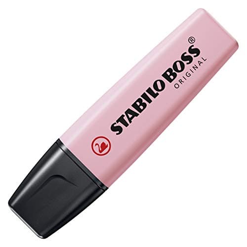 Image of STABILO Highlighter BOSS ORIGINAL Pastel - Pack of 1 - Pink Blush