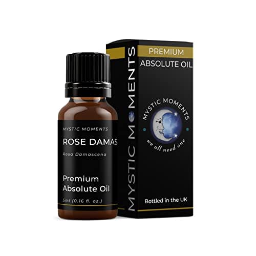 Image of Mystic Moments | Rose Damask Absolute Oil 5ml | Rosa damascena | Sweet Floral Aroma | Medium to Top Note | Solvent Extracted | Natural Perfumery & Skincare Use | Long Lasting & Penetrating Scent