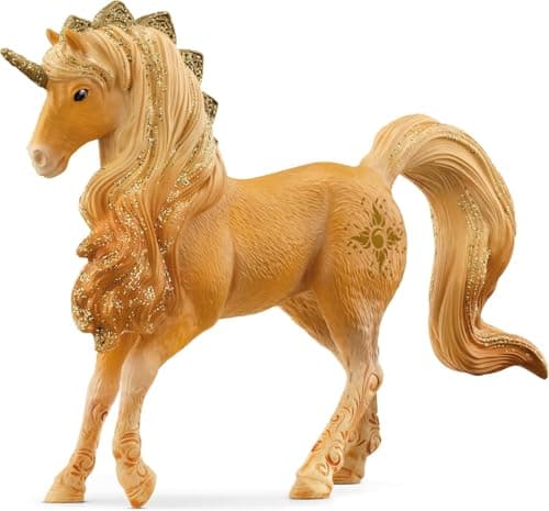 Image of SCHLEICH 70822 BAYALA Apollon Unicorn Stallion Figurine for ages 5+