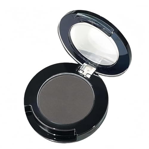 Image of Matte Grey Single Eyeshadow,High Pigmented Cool Tone Pressed Powder,Waterproof Eye Shadow for Daily Use,Smooth Blendable Formula for Brightening & Smo/ky Looks,Long Lasting for All Skin Tones(Grey)