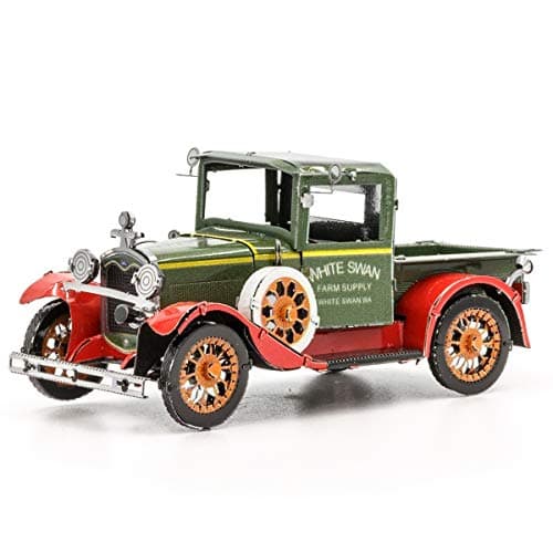 Image of Metal Earth 3D Puzzle Car Ford Model A 1931 Ford Metal Puzzle Mockups to Build for Adults Challenging Level 8.51 X 3.71 X 3.99 cm