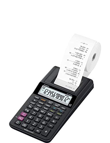 Image of Casio HR-8RCE Printing Calculator, Black