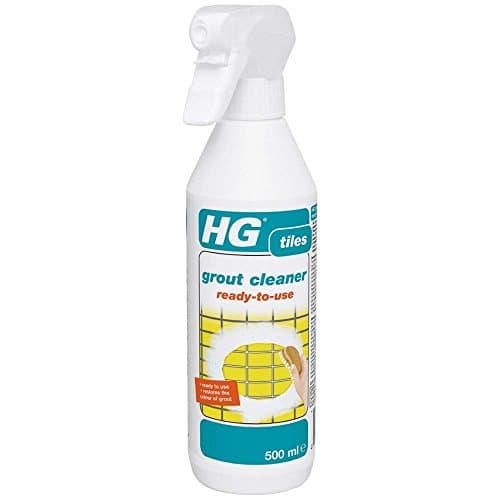 Image of HG Grout Cleaner Ready-to-use 500ML - Tile Grout Cleaner for Floor, Wall & Tile Grout (2-Pack, Clear)