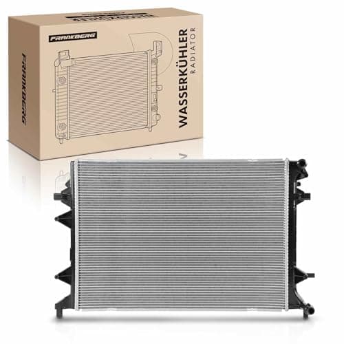Image of Frankberg Engine Radiator Compatible with Approx.ddy Alltrack MPV SAB 2.0L 2015-Today Golf VI Cabriolet 517 1.4L 2.0L 2013-2016 Scir.occo 137 138 1.4L 2.0L 2013-2017 Replace# 5K0121251S