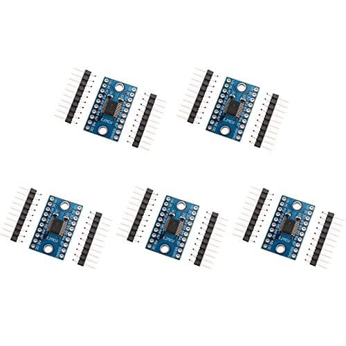 Image of HALJIA 5Pcs TXS0108E High-speed Full-duplex 8 Channel Logic Level Converter 8-Bit Logic Level Bi-directional Voltage Converter Module Compatible with Arduino