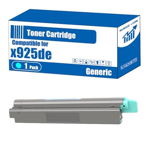 Image of Compatible for Lexmark x925de Toner Cartridge C925de C925dte X925de Printers, High Yield 8500 Pages, Accurate Imaging Rich Colors (1 Pack Cyan)