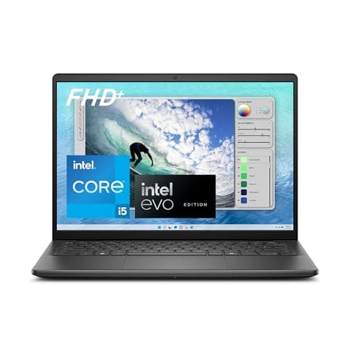Image of Dell Inspiron 14 5440 Laptop - 14.0-inch 16:10 FHD+ (1920 x 1200) Display, Intel Core i5-1334U Processor, 8GB DDR5 RAM, 512GB SSD, Intel UHD Graphics, Windows 11 Home, Onsite Service - Carbon Black