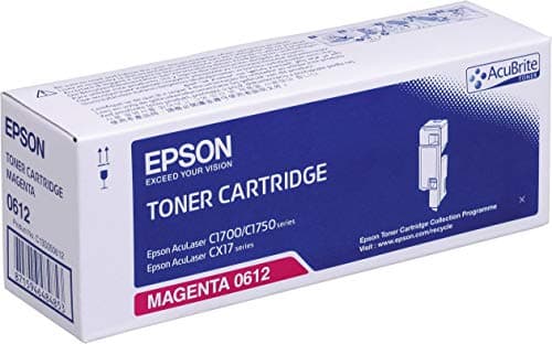Image of Epson Toner cartridge Original 1x Magenta C13S050612 / C1700 XXL Aculaser C 1750 N