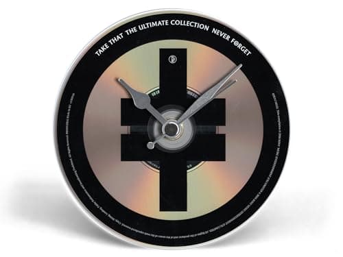 Image of Take That "The Ultimate Collection - Never Forget" CD Clock