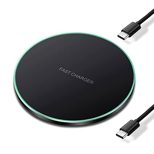 Image of 20W Fast Wireless Charger Pad,Wireless Charging Station Compatible with Apple iPhone 16/15/14/13/12/11/Plus/Pro/XS/X,Air Pods 4/3/Pro;VNBBT Charge Mat for Samsung Galaxy/Note & Galaxy Buds