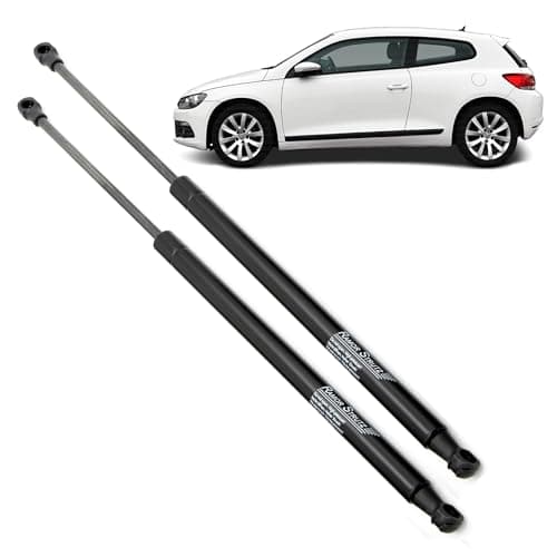 Image of Ramor Strutz 2x Tailgate Gas Struts Compatible with a VW Scirocco Mk3 2008-2017. Tailgate Gas Springs Replacement for 1K8827550A and others.