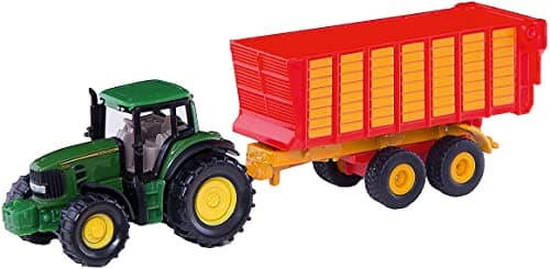 Image of John Deere with Silage Trailer