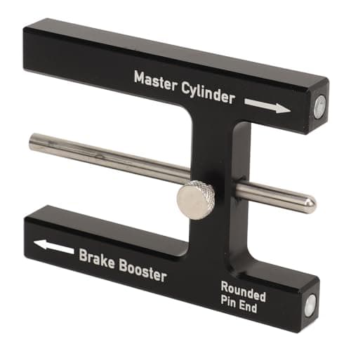 Image of Brake Booster Push Rod Adjustment Tool, Aluminium Alloy Brake Booster Master Cylinder Push Rod for Most Brake Booster with Adjustable Pin