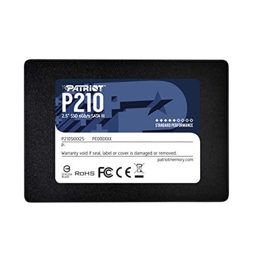 Image of Patriot P210 SATA 3 128GB SSD 2.5 Inch Internal Solid State Drive - P210S128G25